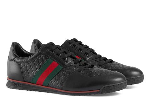 scarpe uomo gucci nero|scarpe gucci su farfetch.